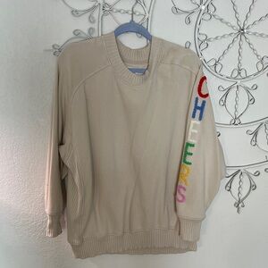 Aerie oversized ‘Cheers’ sweater, size M